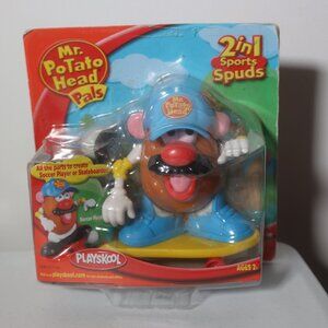 Playskool Mr. Potato Head Pals 2 in 1 Sports Spuds, 2002, Soccer, Skateboarder